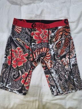 Men's ethika Fury Boxer Briefs Size Medium